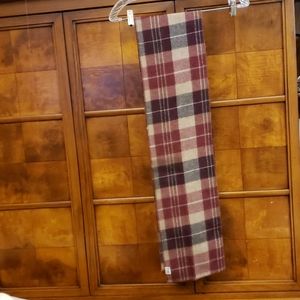 PLAID SCARF